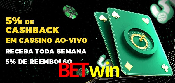 Promoções do cassino ao Vivo betwin